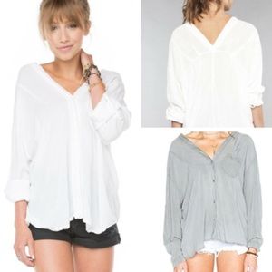 Brandy melville off the shoulder blouse